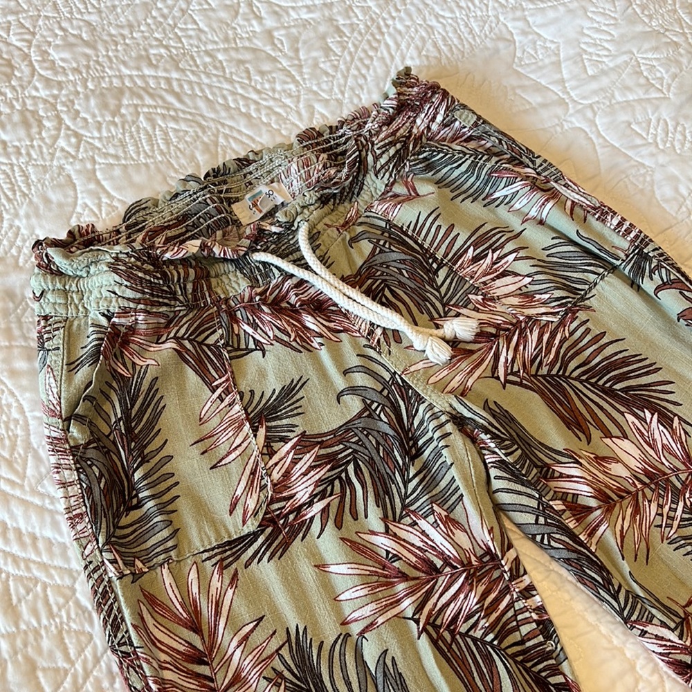 Linen beach pants